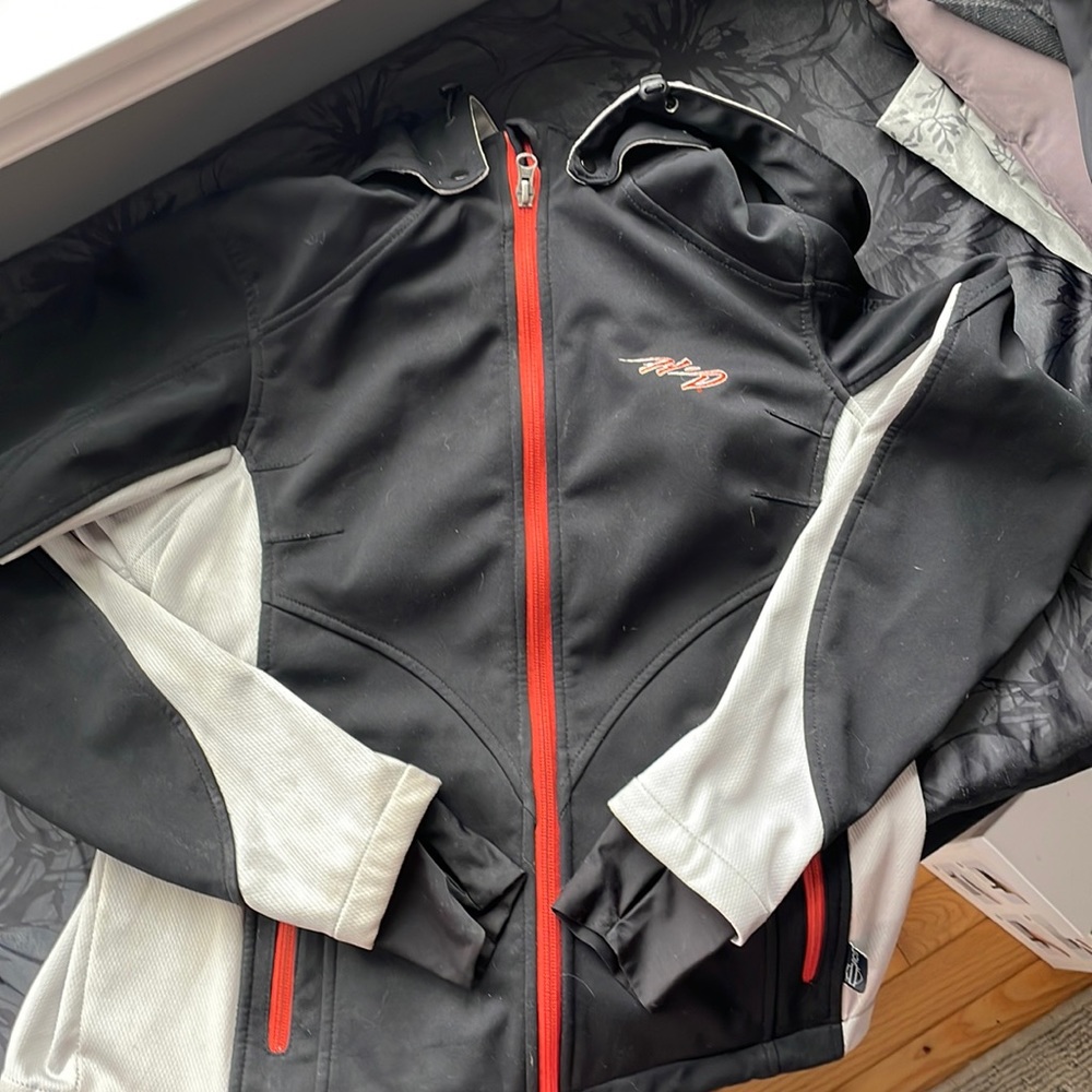 Harley-Davidson light bike jacket with detachable hood size M